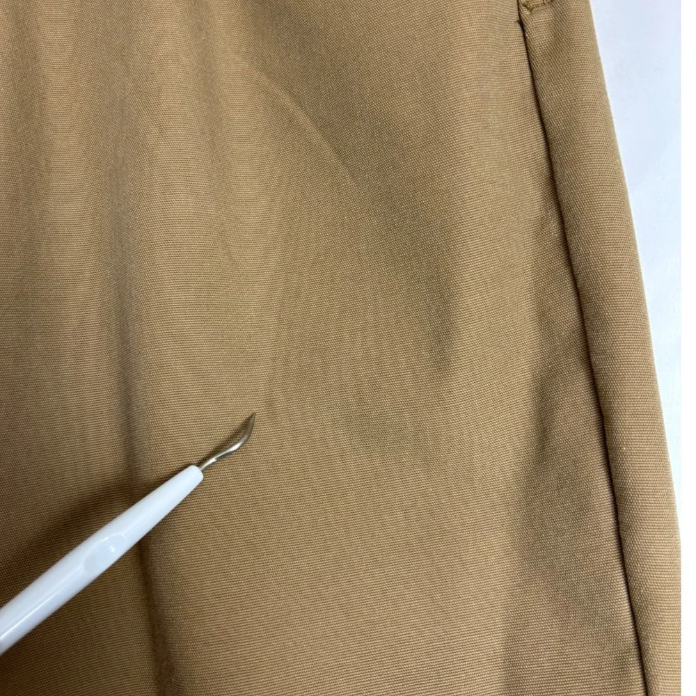 Caterpillar CAT Mens Fleece Lined Canvas Work Pants Brown 38x29 1733652